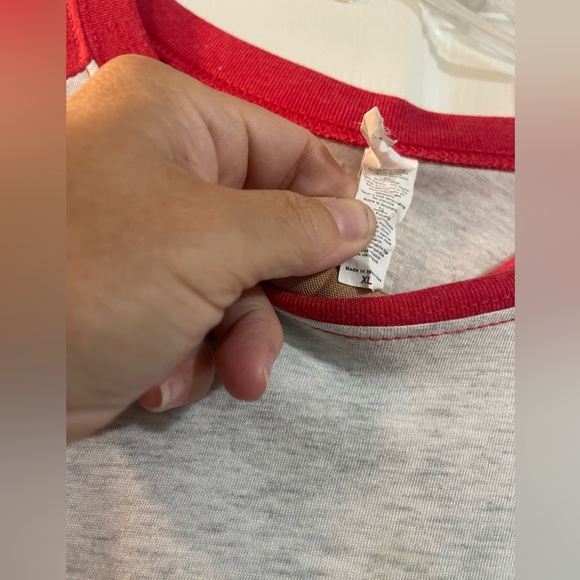 Misses Christmas Raglan Tee - Picture 4 of 5